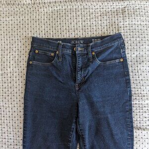 JCrew boot cut jeans mid rise dark wash